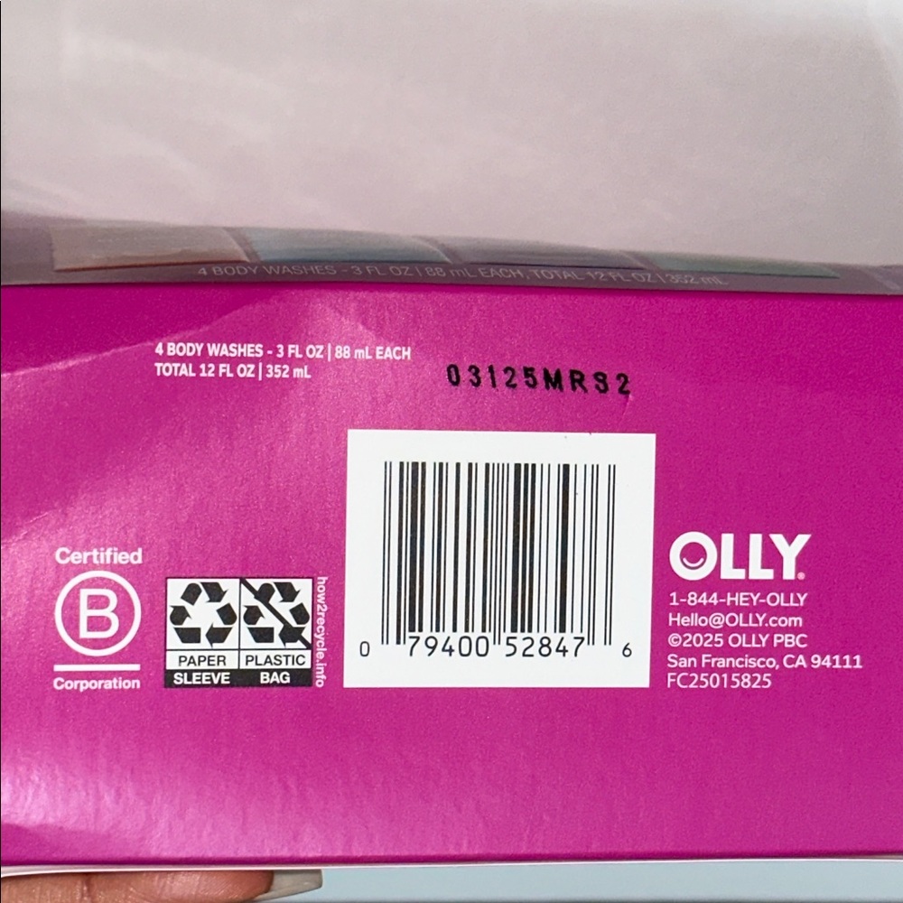 OLLY Body Wash Kit with Mystery Cream - Picture 10 of 10